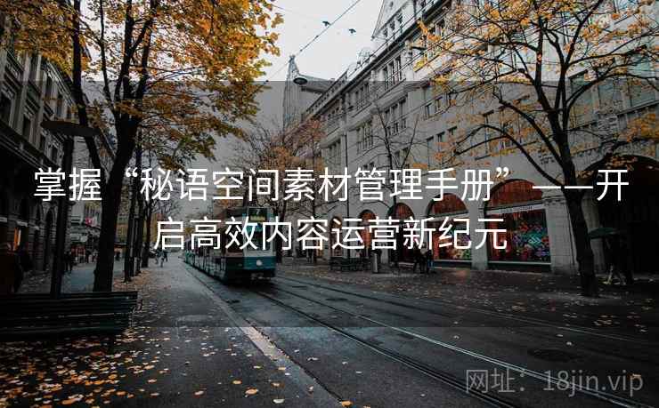 掌握“秘语空间素材管理手册”——开启高效内容运营新纪元